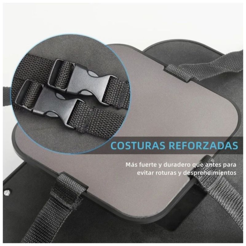 Espejo Retrovisor Para Bebé De Gran Angular, Color Negro