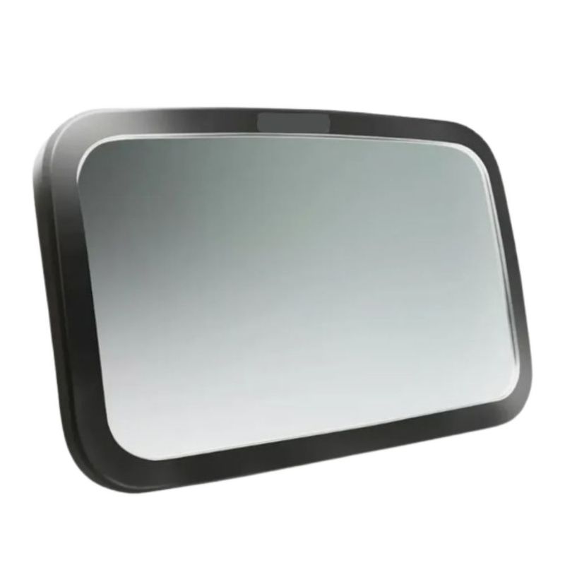 Espejo Retrovisor Para Bebé De Gran Angular, Color Negro