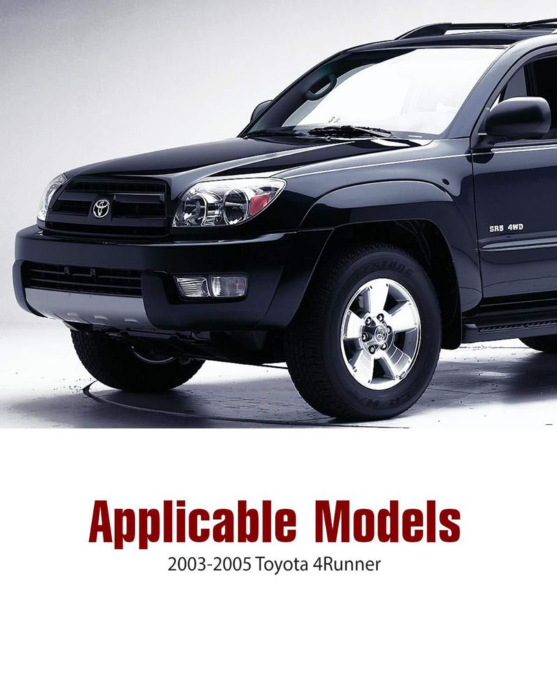 Luces antiniebla AUTOWIKI para Toyota 4Runner 2003‑2005 (OEM) de reemplazo
