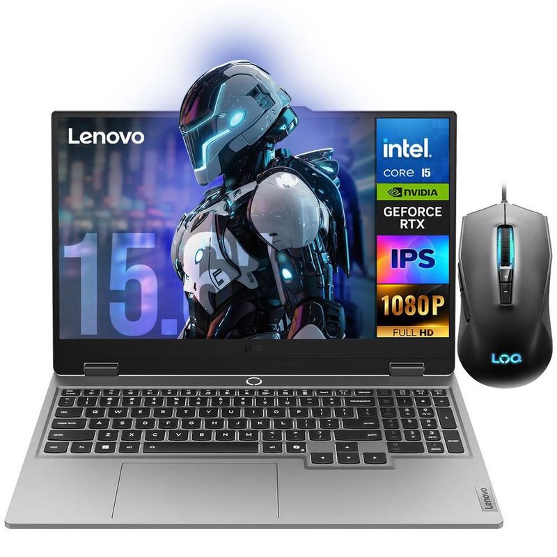 Laptop gamer lenovo rtx 5050 core i5 24gb 1tb open box