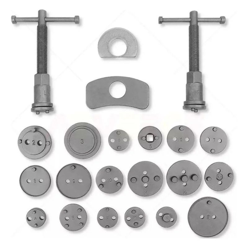 Set Opresor Para Cambiar Piston Frenos Universal Rojo