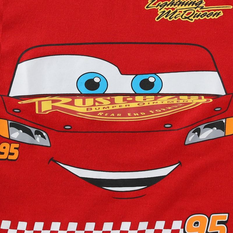 Pack de 3 camisetas de manga larga Disney Cars para niños