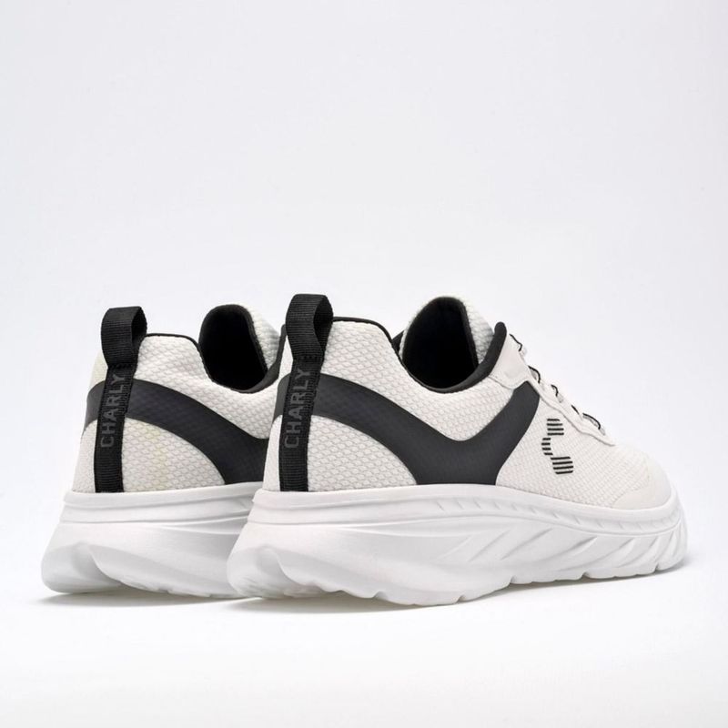 DEPORTIVO CORRER Y SPORT CHARLY 1086748005 BLANCO NEGRO
