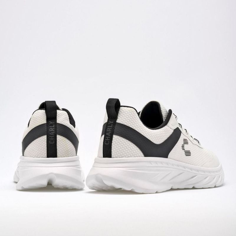DEPORTIVO CORRER Y SPORT CHARLY 1086748005 BLANCO NEGRO