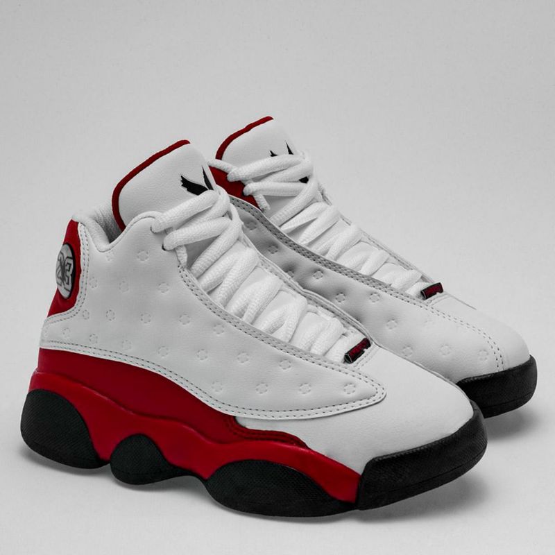DEPORTIVO BALONCESTO AMERICAN FIRE 7126 BLANCO ROJO