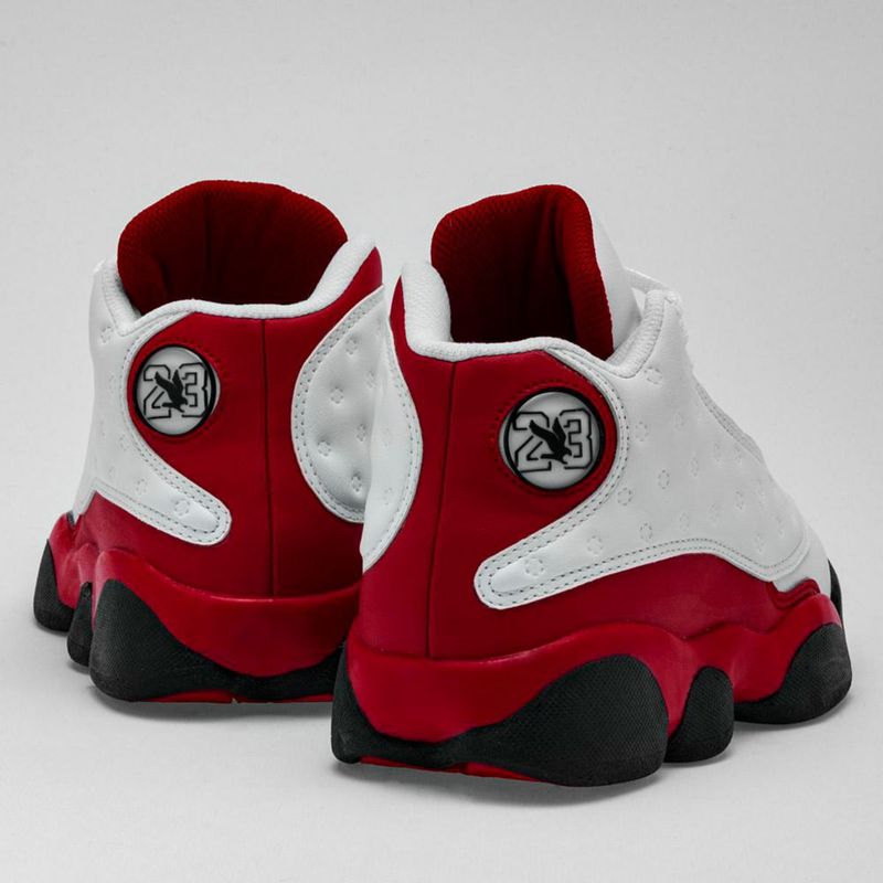 DEPORTIVO BALONCESTO AMERICAN FIRE 7126 BLANCO ROJO