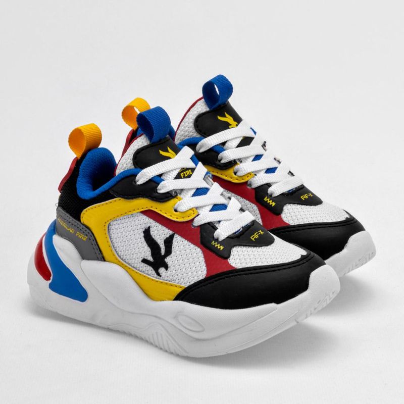 URBANO AMERICAN FIRE A69 BLANCO MULTICOLOR TACON 4 cm