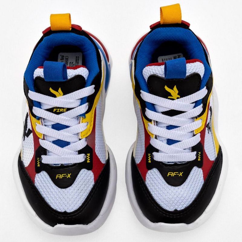URBANO AMERICAN FIRE A69 BLANCO MULTICOLOR TACON 4 cm