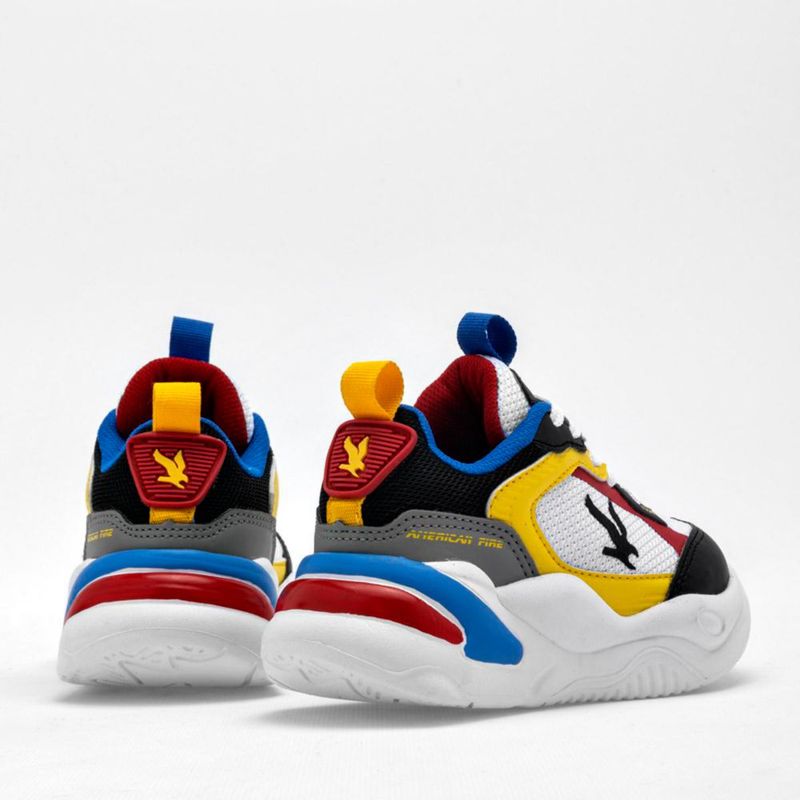 URBANO AMERICAN FIRE A69 BLANCO MULTICOLOR TACON 4 cm