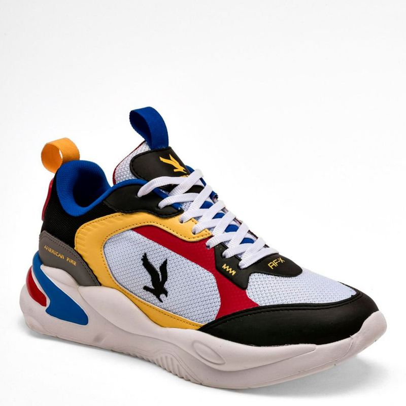 URBANO AMERICAN FIRE A69 BLANCO MULTICOLOR TACON 4 cm