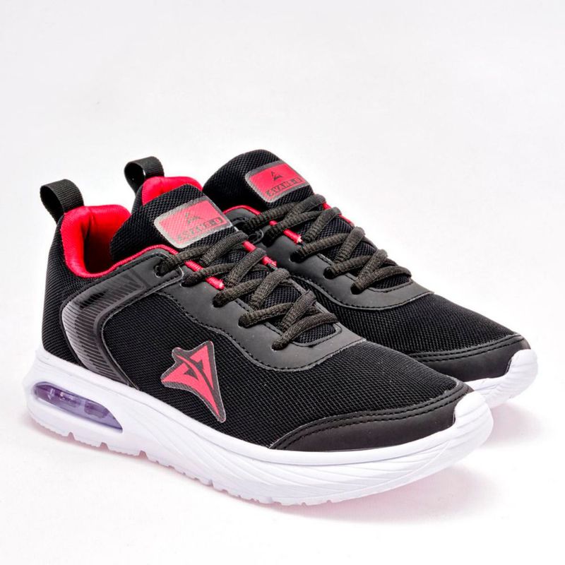 DEPORTIVO CORRER Y SPORT AVANS-B 58 NEGRO ROJO