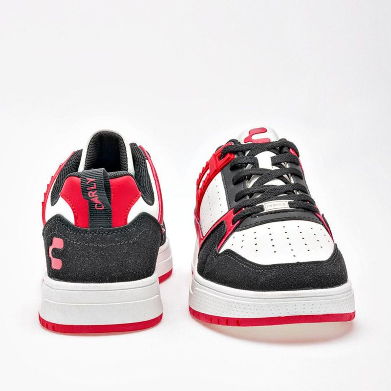 URBANO CHARLY 1087160002 BLANCO NEGRO ROJO