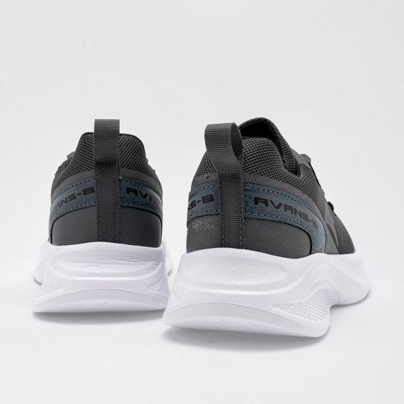 DEPORTIVO CORRER Y SPORT AVANS-B 68 GRIS NEGRO