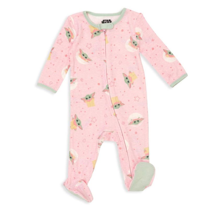 Pijamas STAR WARS para bebé niña Grogu 0‑3 meses