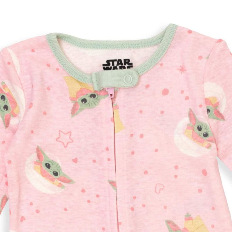 Pijamas STAR WARS para bebé niña Grogu 0‑3 meses
