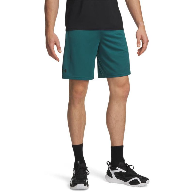 Shorts Under Armour Talla Media 23 cm Rack Verde/Negro
