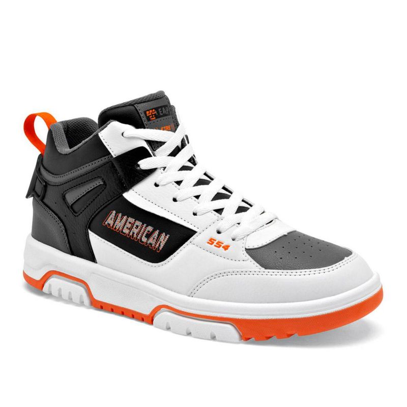 URBANO BOTIN AMERICAN FIRE 7146 BLANCO NEGRO GRIS
