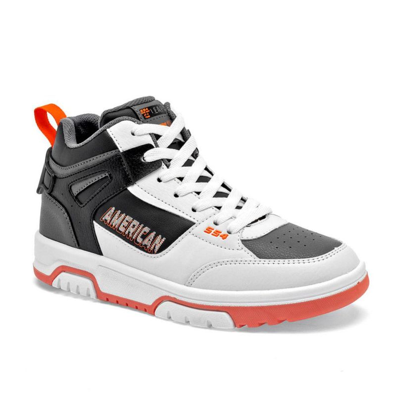 URBANO BOTIN AMERICAN FIRE 7146 BLANCO NEGRO GRIS