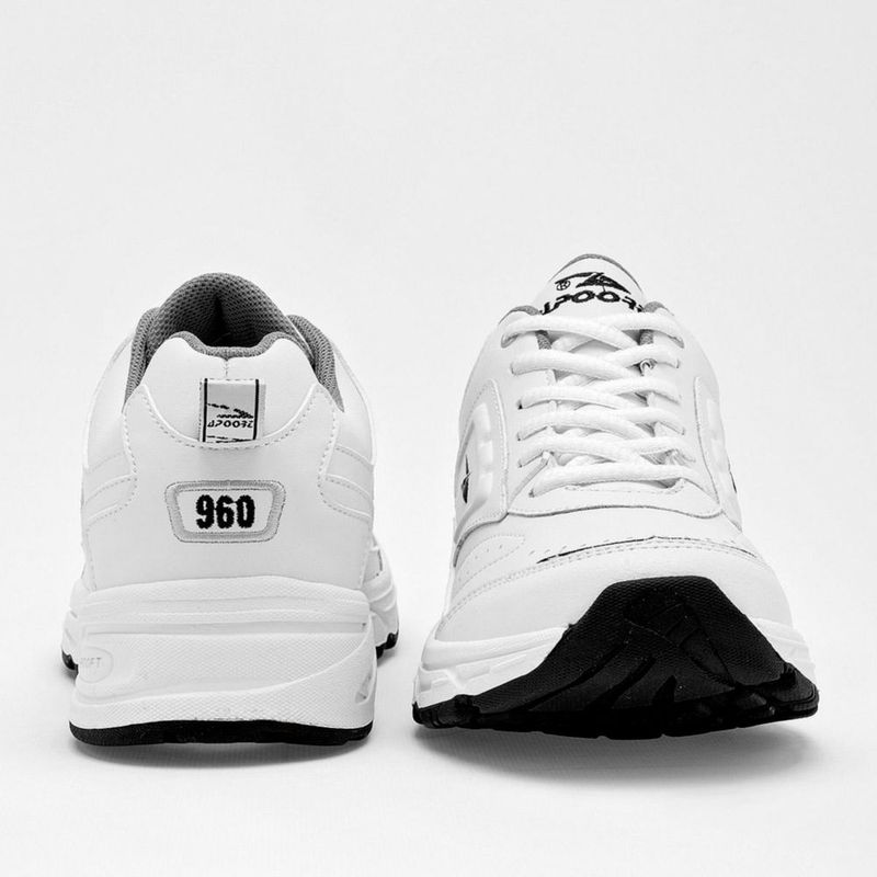 DEPORTIVO CORRER Y SPORT APOORT 960 BLANCO NEGRO TACON 4 cm