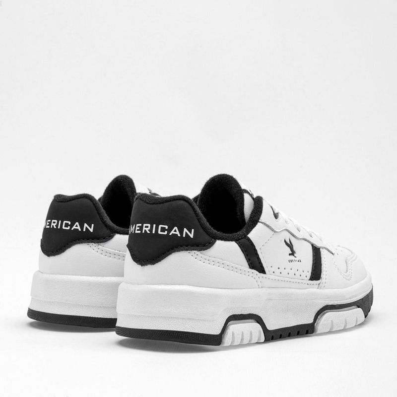 URBANO ESCOLAR AMERICAN FIRE 7143 BLANCO NEGRO