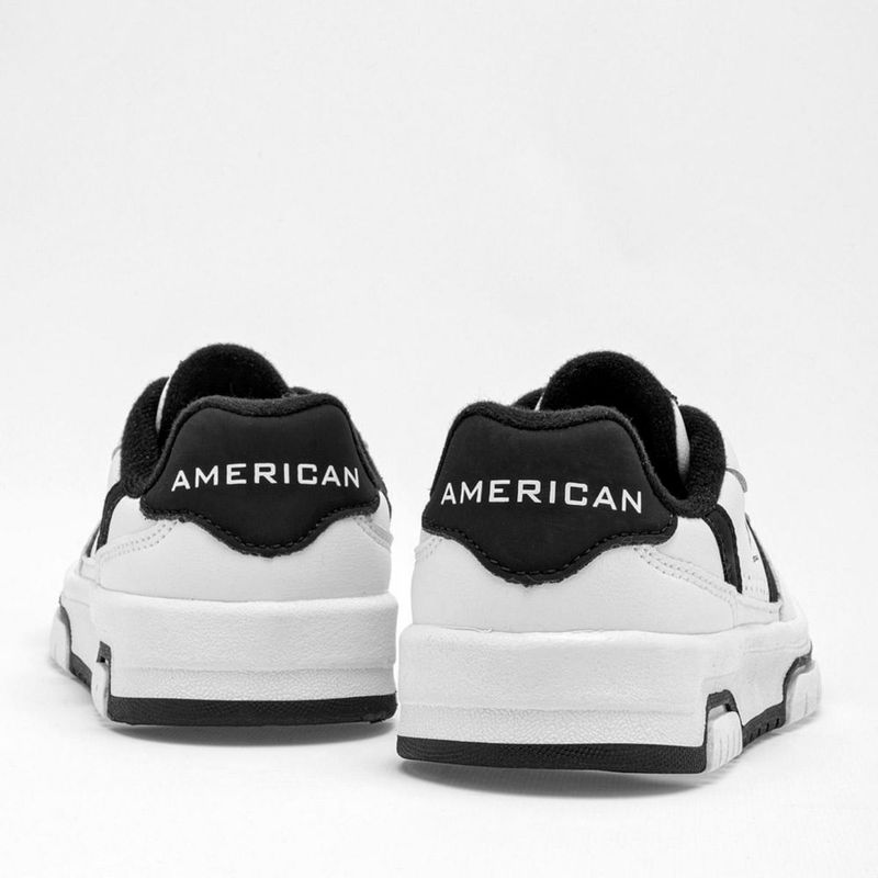 URBANO ESCOLAR AMERICAN FIRE 7143 BLANCO NEGRO