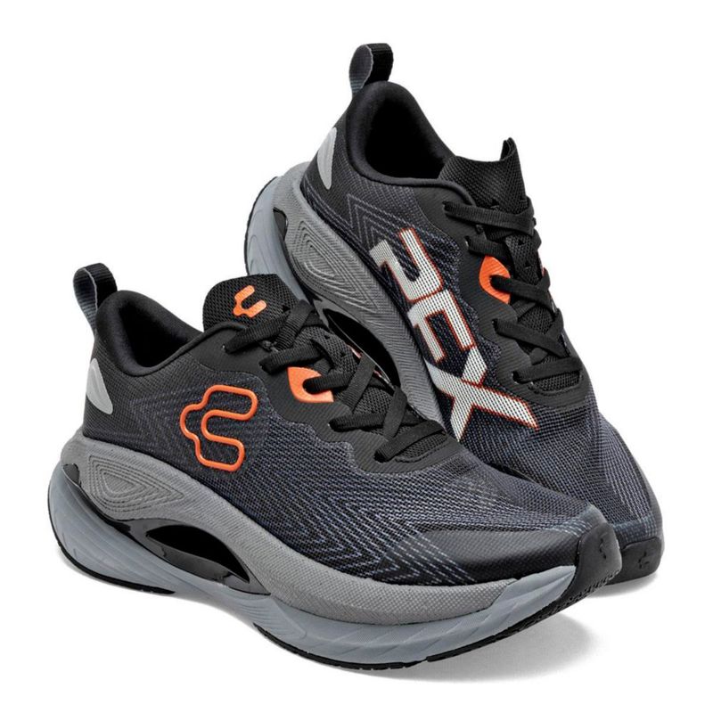 DEPORTIVO CORRER Y SPORT CHARLY 1087549004 GRIS NEGRO