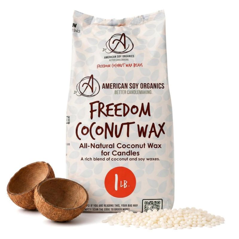 Cera para velas American Soy Organics 454 g (coco y soja)