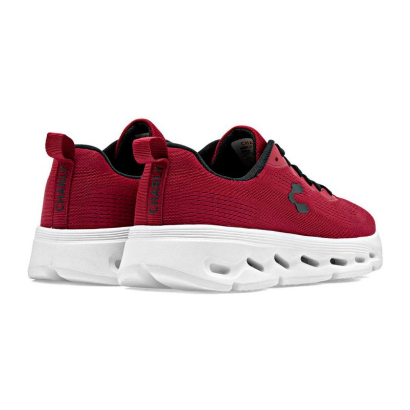 DEPORTIVO CORRER Y SPORT CHARLY 1087711004 ROJO TACON 4 cm