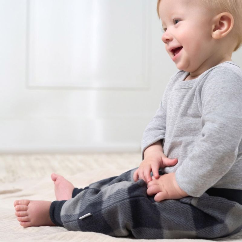 PANTALONES Gerber para Bebé Niño 18 meses – Pack de 4 en Gingham azul marino