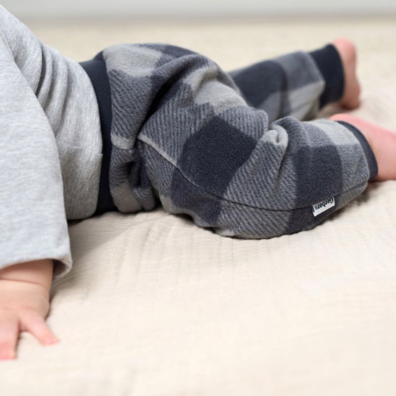 PANTALONES Gerber para Bebé Niño 18 meses – Pack de 4 en Gingham azul marino