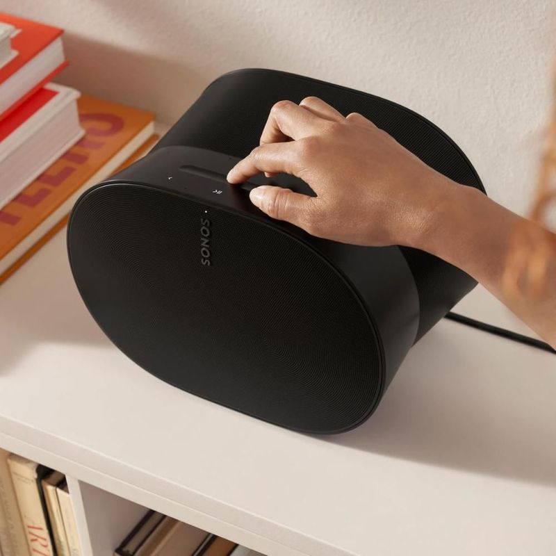Sonos Era 300 Bocina Inalámbrica de Diseño Innovador para Audio Espacial Envolvente Wi-Fi y Bluetooth, con Dolby Atmos y Amazon Alexa - Negro
