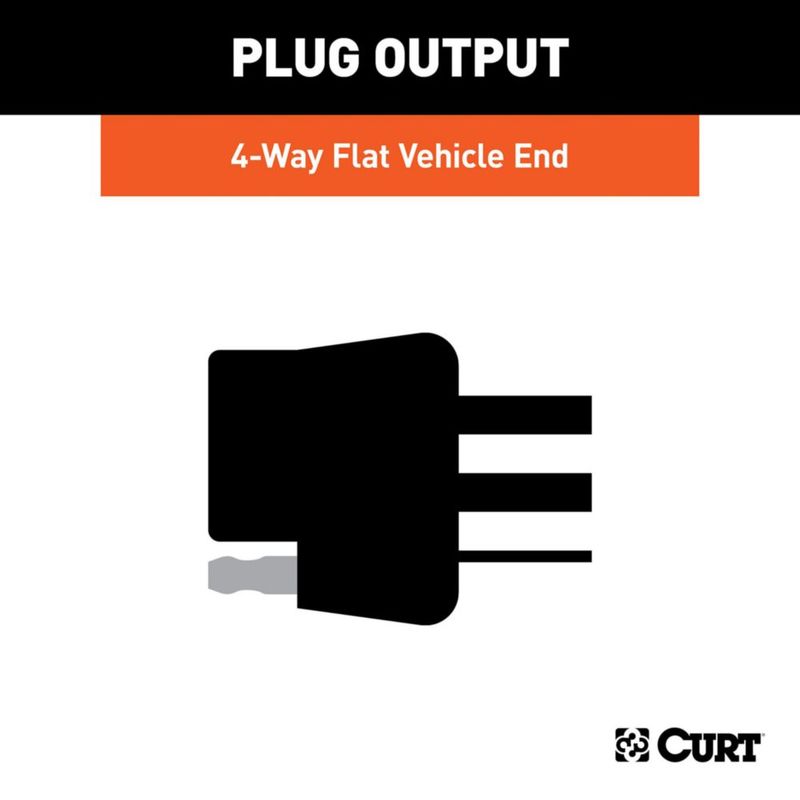 Arnés de cableado CURT de 4 pines compatible con Bronco