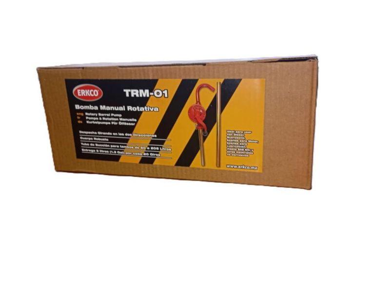 Bomba de Trasvase Rotativa Erkco TRM-01 Aceite, Diésel, Queroseno