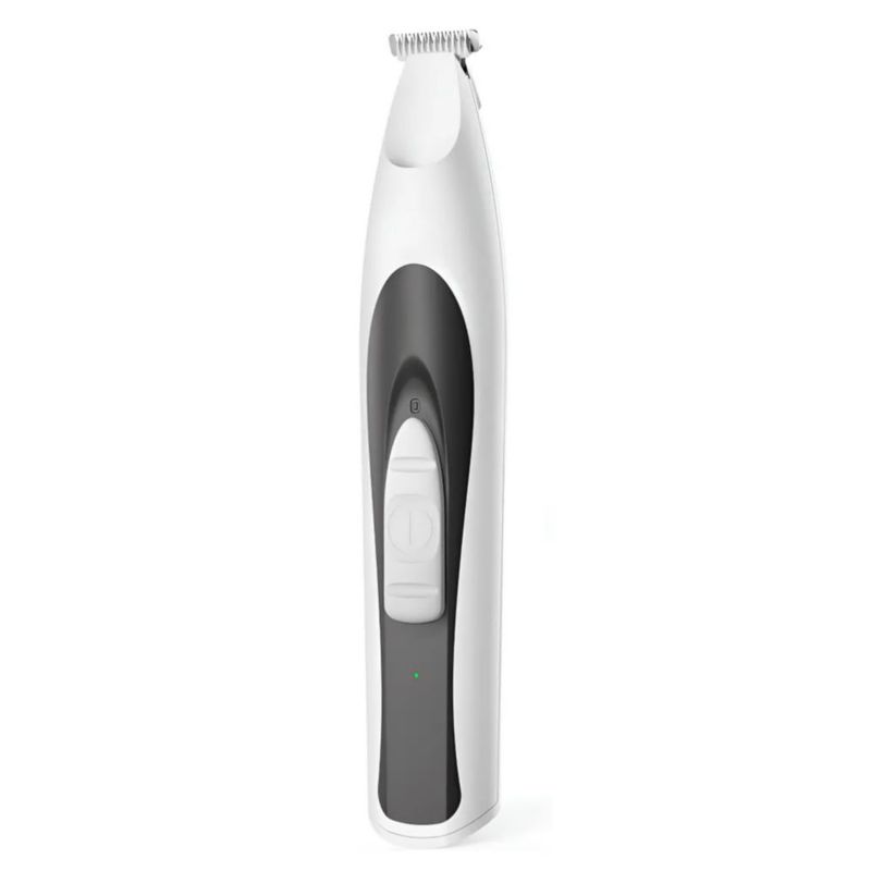 Cortadora de Pelo Inalámbrica para Patas de Mascotas, Color Negro/Blanco