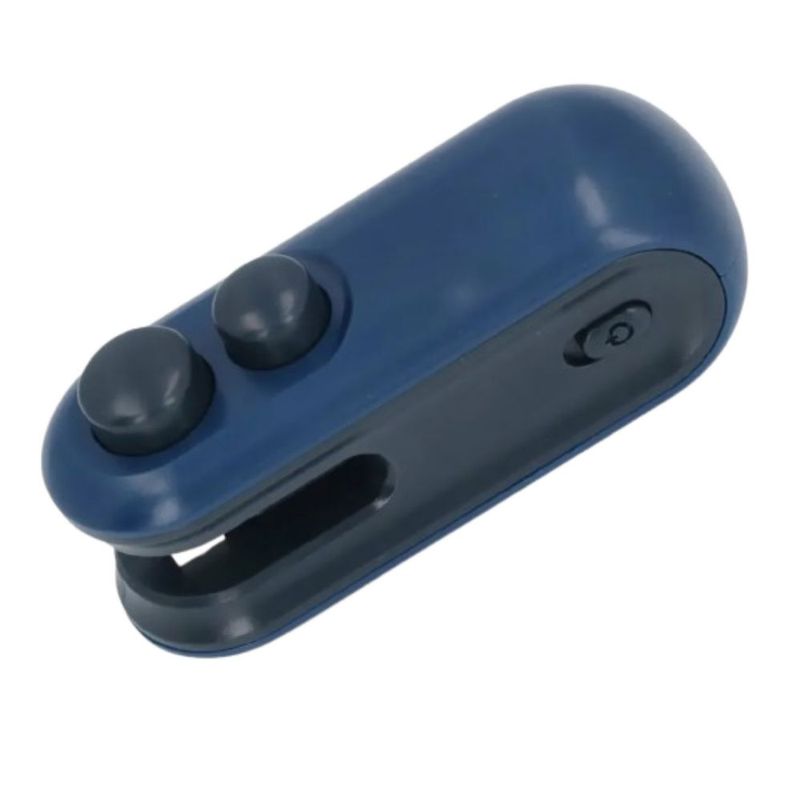 Máquina Para Sellar Mini Sellador De Bolsas Para Alimentos, Color Azul Marino