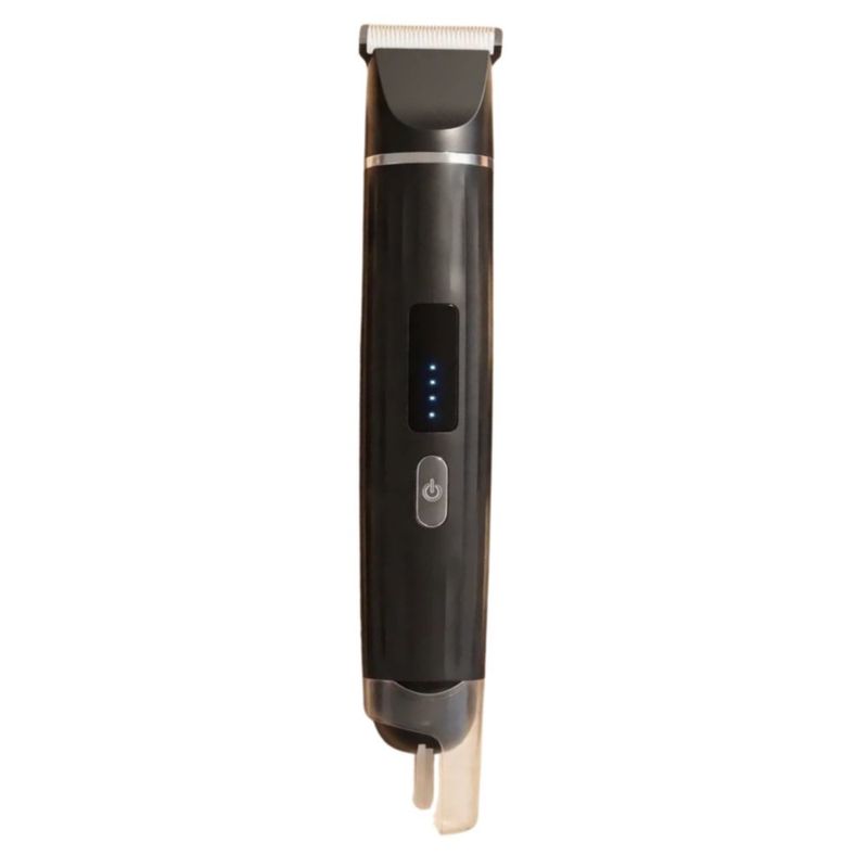 Máquina Rasuradora Cortar Pelo Perros Y Gatos Mascotas, Color Negro