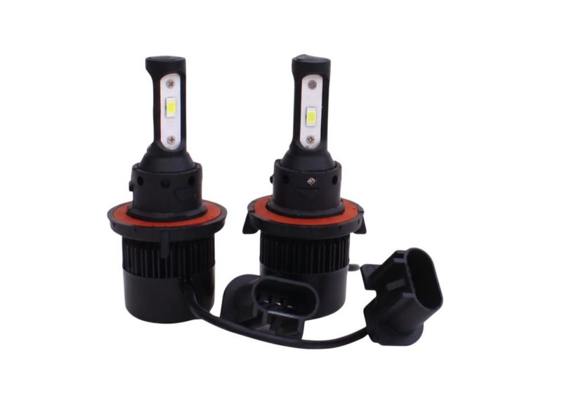 Par Focos LED Tracto H13 Carbon Audio 80W 12000LM CA-H1300280PR