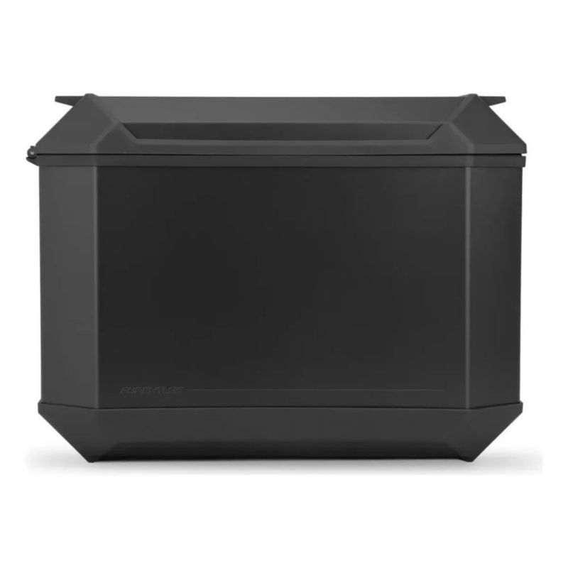 Maleta Lateral Izquierda Furchtlos 36 Litros Negro Para Moto Rider One