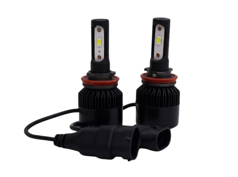Par Focos LED Tracto H8/H9/H11 Carbon Audio 80W max 12000LM CA-H110180PR