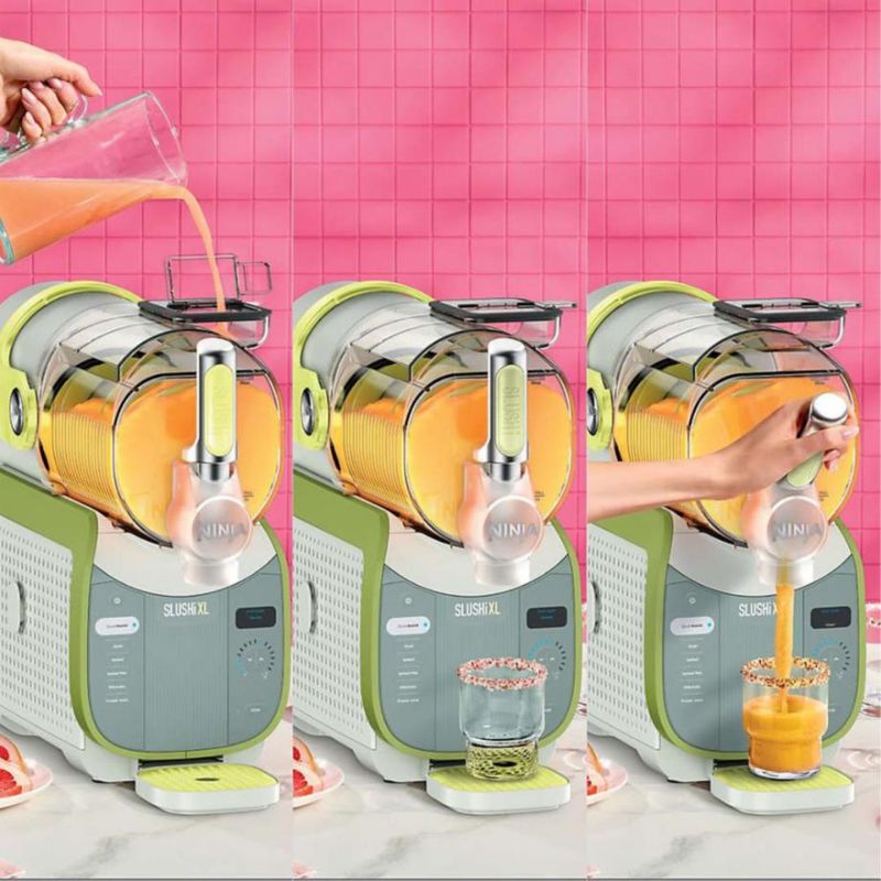 Ninja SLUSHi XL FS601TG Máquina para Bebidas Congeladas de 3.8L Color Verde Té