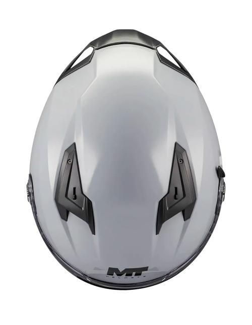 Casco Mt Braker Pure A12 Gris Brillante M Gris