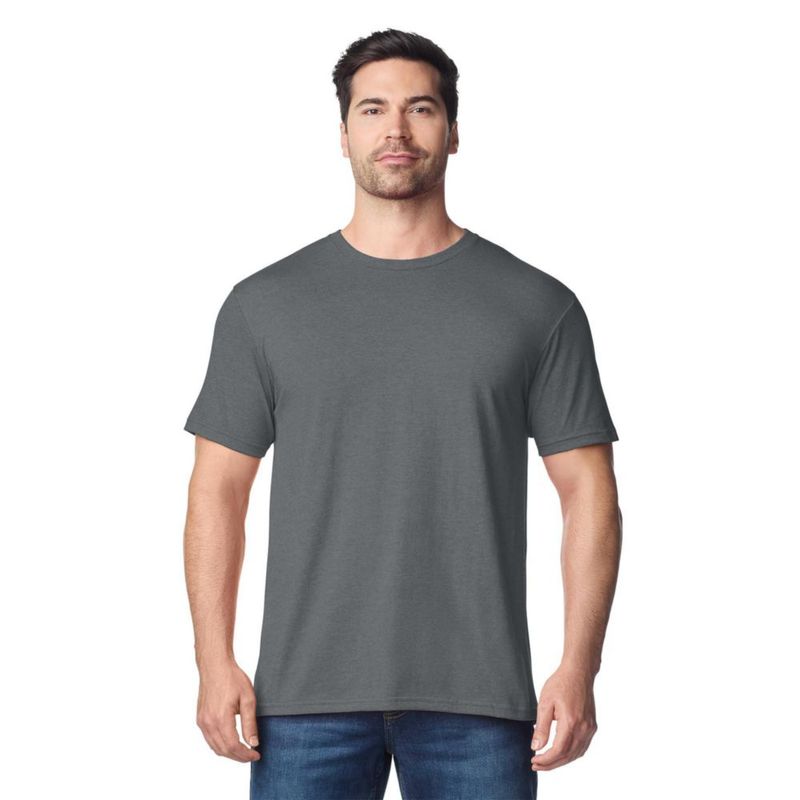 Camiseta Gildan G64000 Carbón 72 unidades - Talla Grande