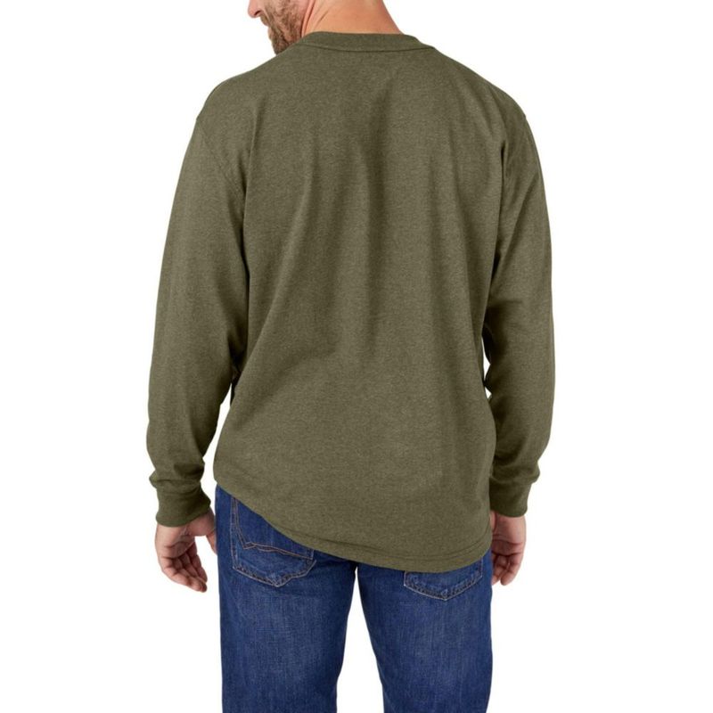 Camiseta Dickies Grande Verde Militar de Manga Larga