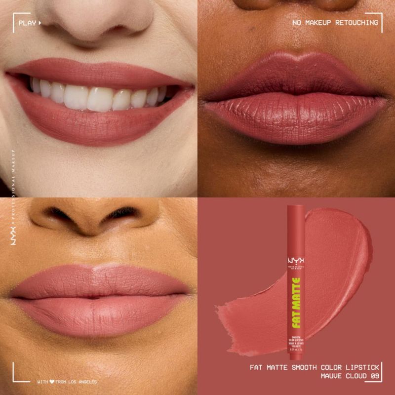 Labial NYX PROFESSIONAL Mauve Cloud Vegano