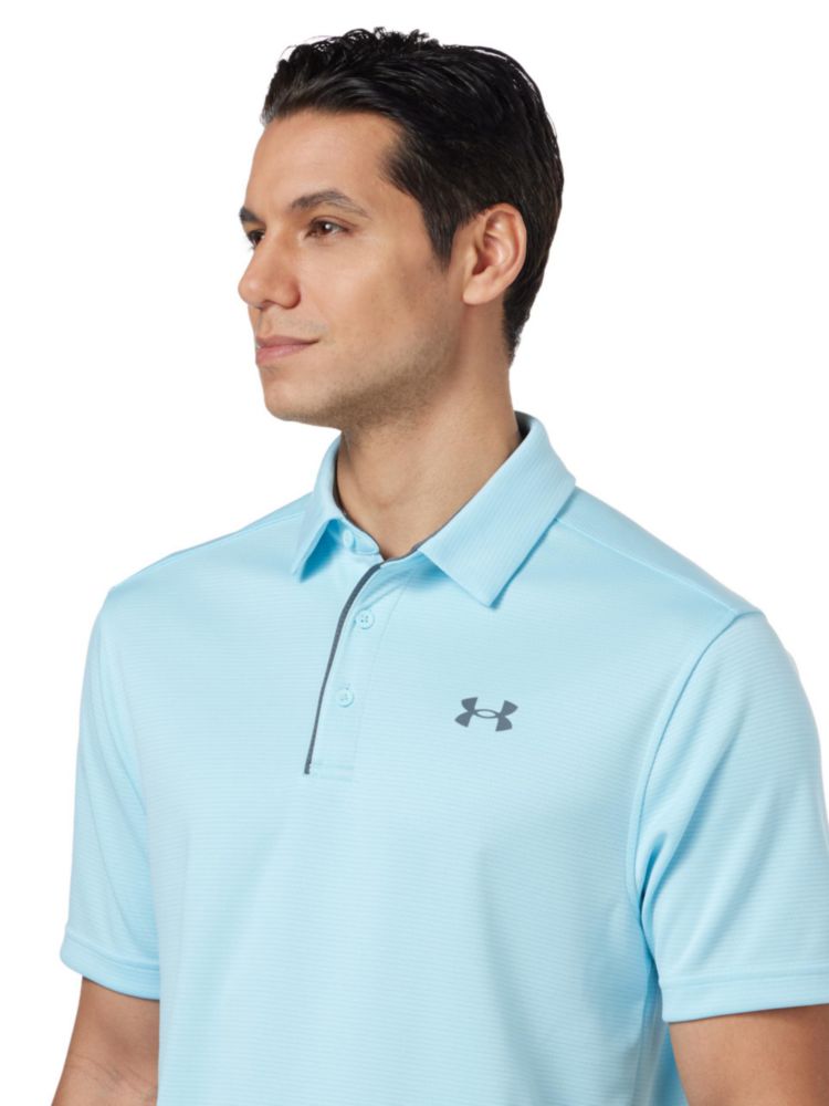 Polo de Golf Under Armour Hombre XXL Gris Pitch/Stream