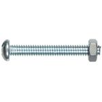 Tuerca roscada para máquina Hillman 10-32 x 51 cm paquete de 5