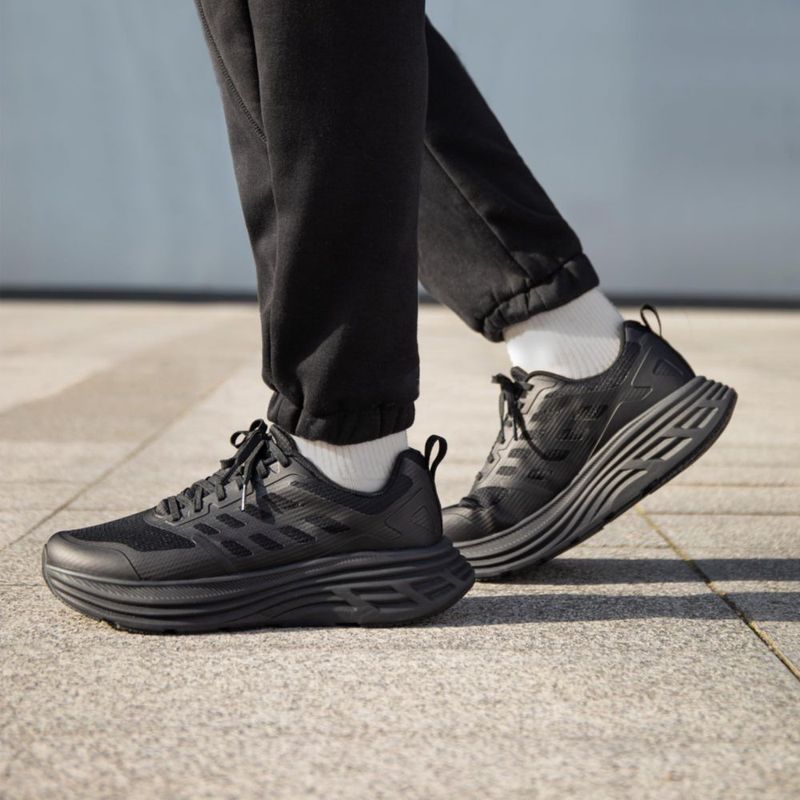 Zapatillas NORTIV 8 27 cm negras para hombre – caminata y running
