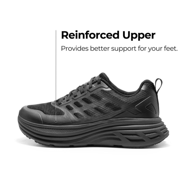 Zapatillas NORTIV 8 27 cm negras para hombre – caminata y running