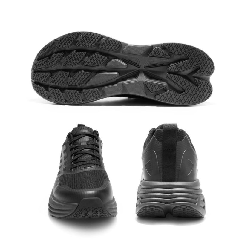 Zapatillas NORTIV 8 27 cm negras para hombre – caminata y running
