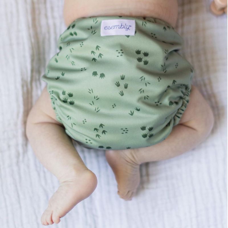 Cubierta de Pañal Esembly Tiny Tracks Talla 1 (3‑8 kg)